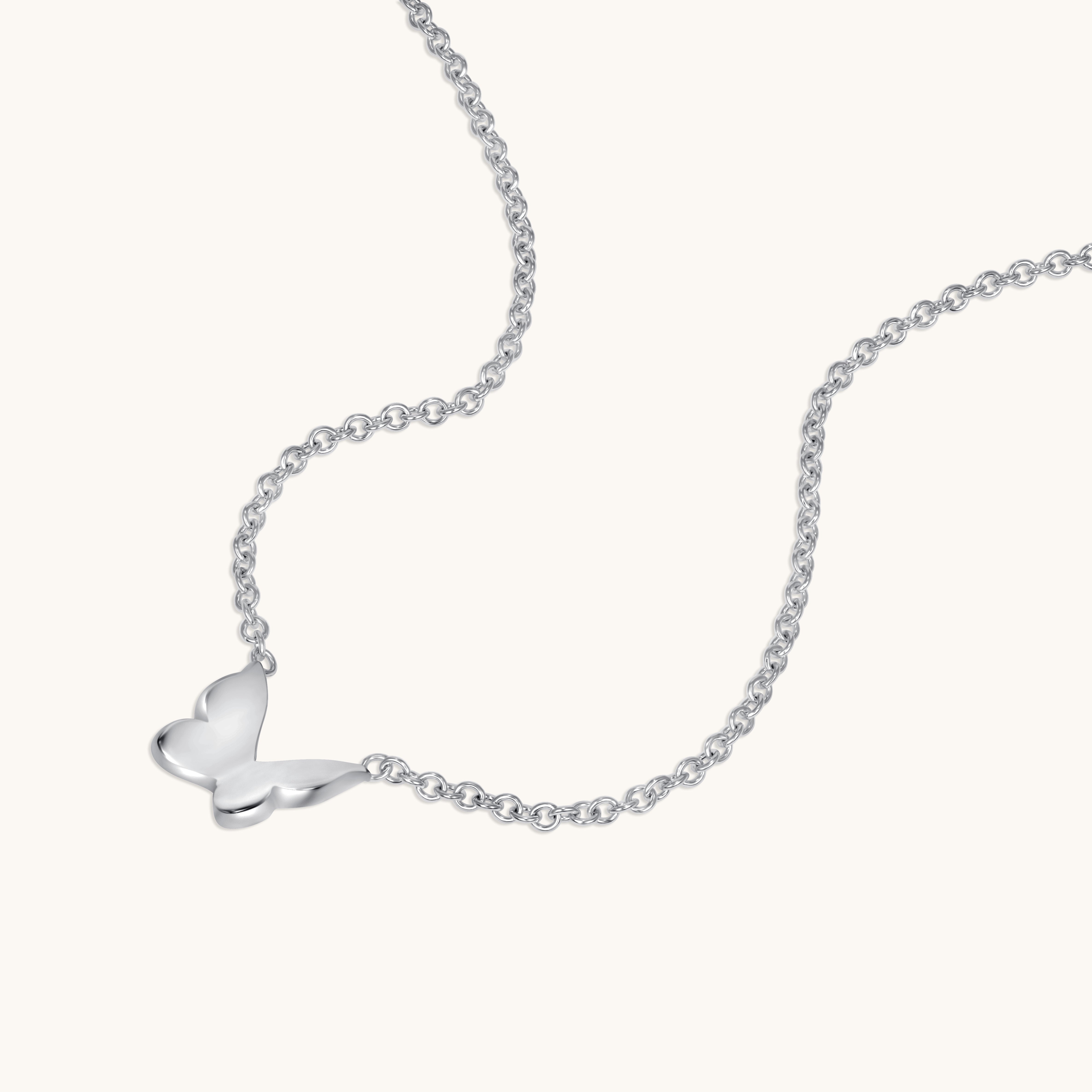 Simple Butterfly Necklace - Happy Jewelers Fine Jewelry Lifetime Warranty