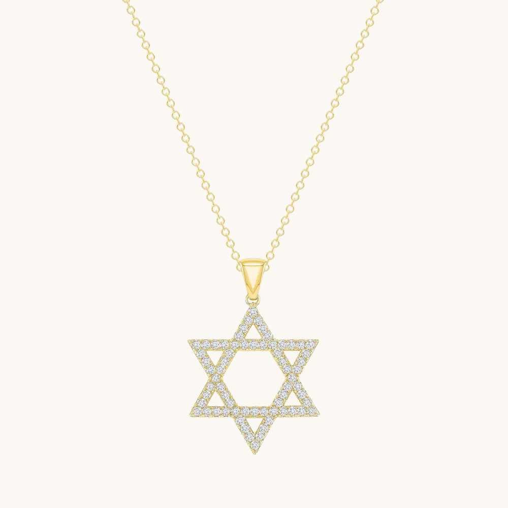 Star of David Diamond Pendant - Happy Jewelers Fine Jewelry Lifetime Warranty
