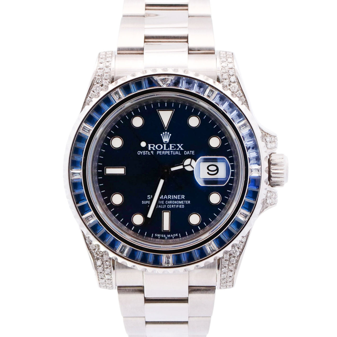 Rolex Submariner 40mm Blue Dial Watch Ref# 116610 - Happy Jewelers Fine Jewelry Lifetime Warranty