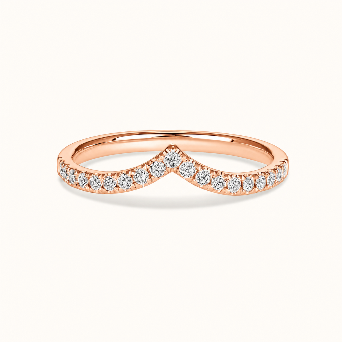 The Vivi Chevron Diamond Band