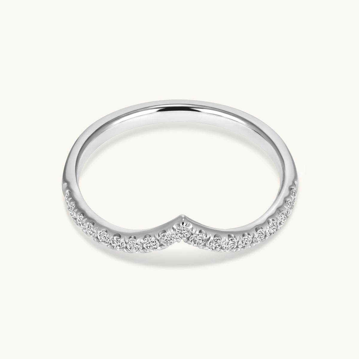 The Vivi Chevron Diamond Band