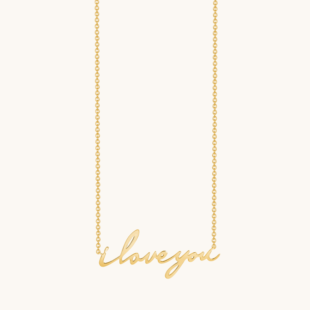 The 'I Love You' Necklace - Happy Jewelers Fine Jewelry Lifetime Warranty