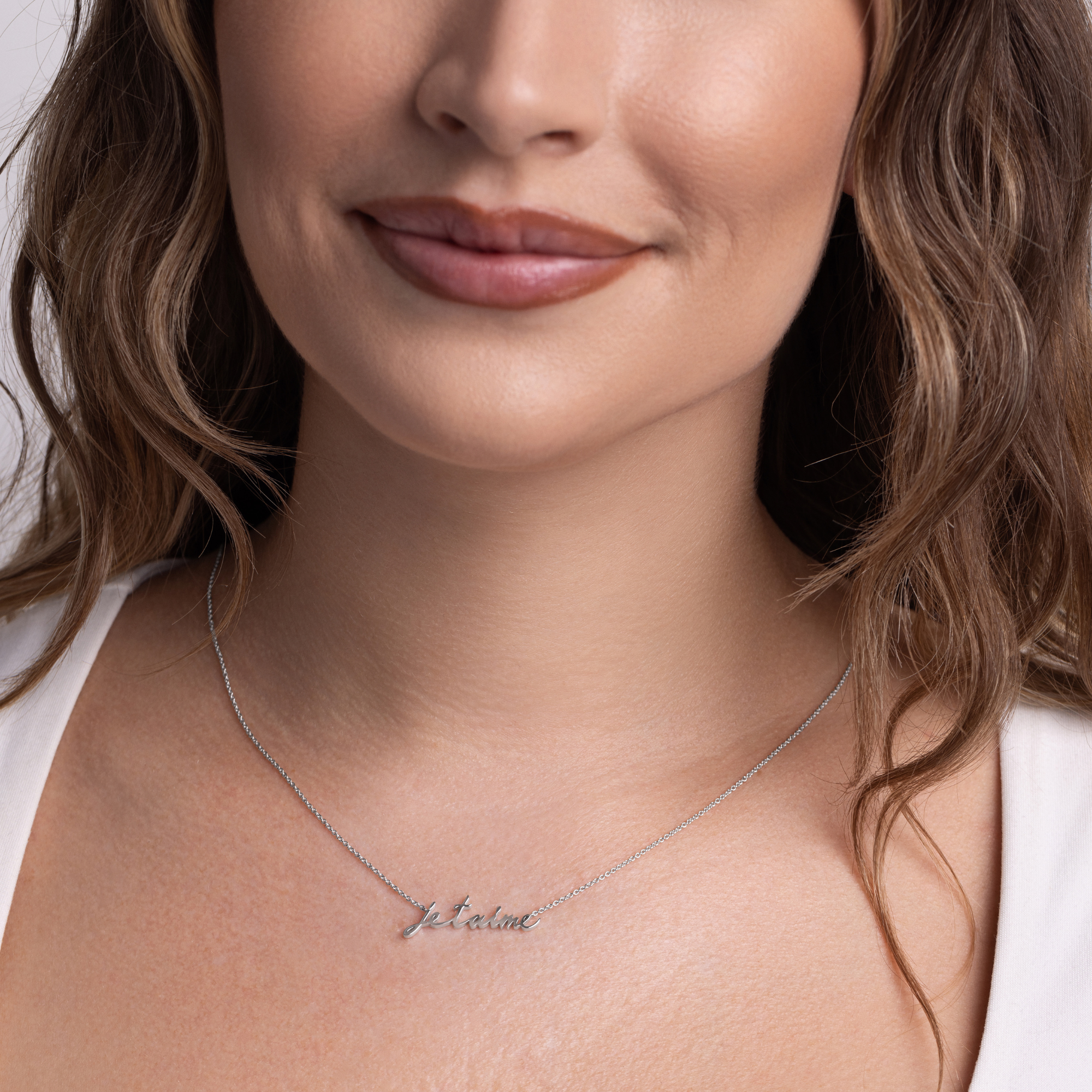 The 'Je t'aime' Necklace - Happy Jewelers Fine Jewelry Lifetime Warranty