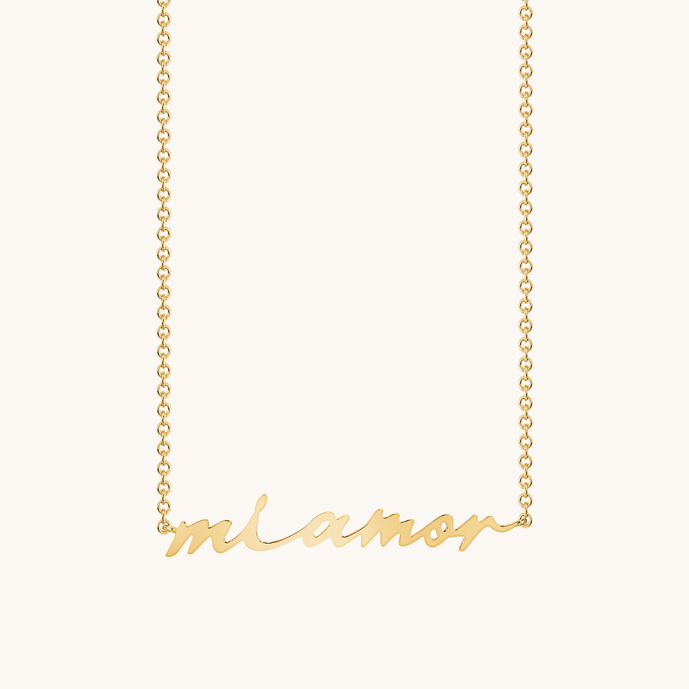 ネックレス janji   MiAmor Necklace The 'Mi Amor' Necklace – Happy Jewelers
