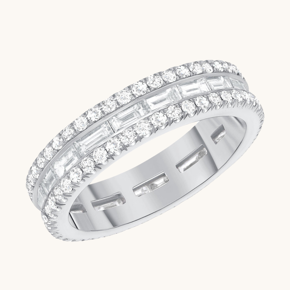 The Miranda Diamond Band - Happy Jewelers Fine Jewelry Lifetime Warranty