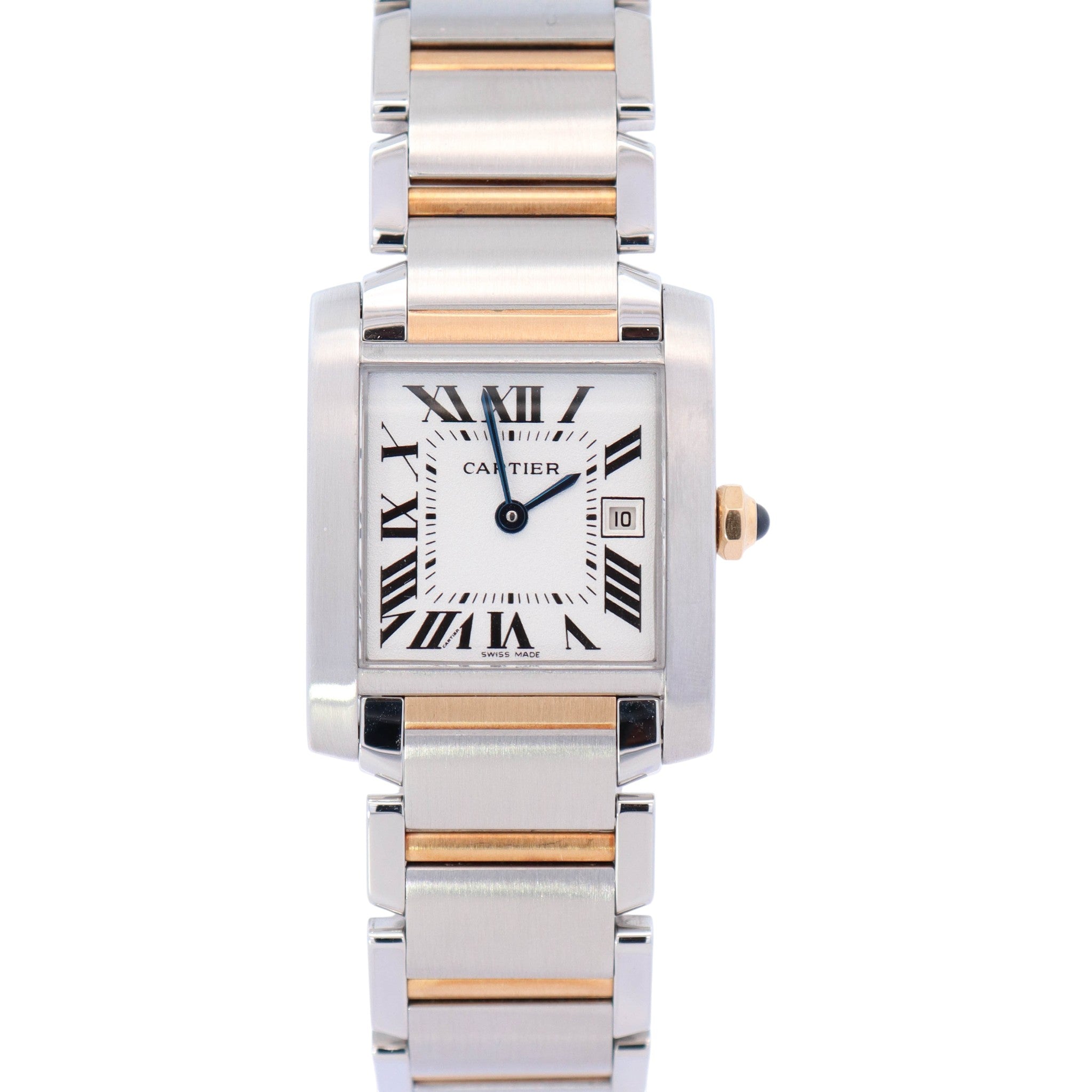 Cartier Tank 25mm White Dial Watch Ref# W51012Q4