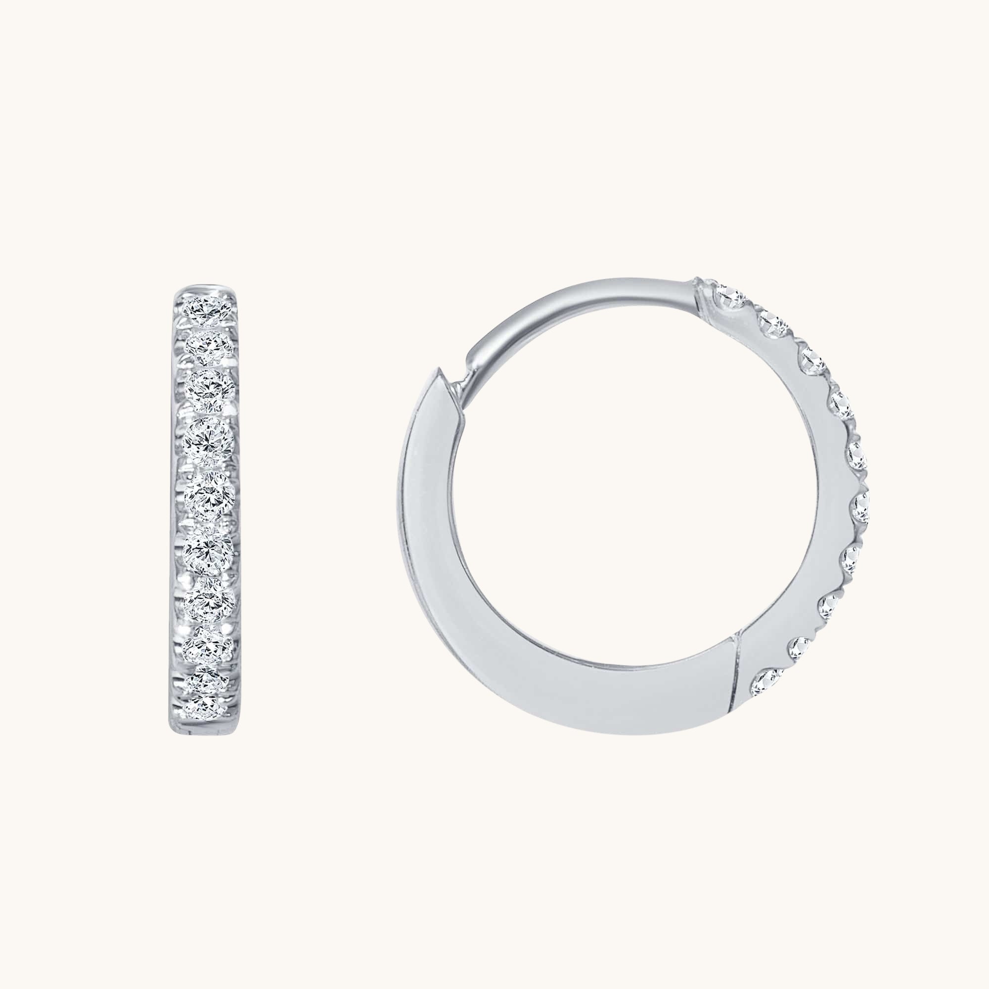 The Janelle Huggie Earrings