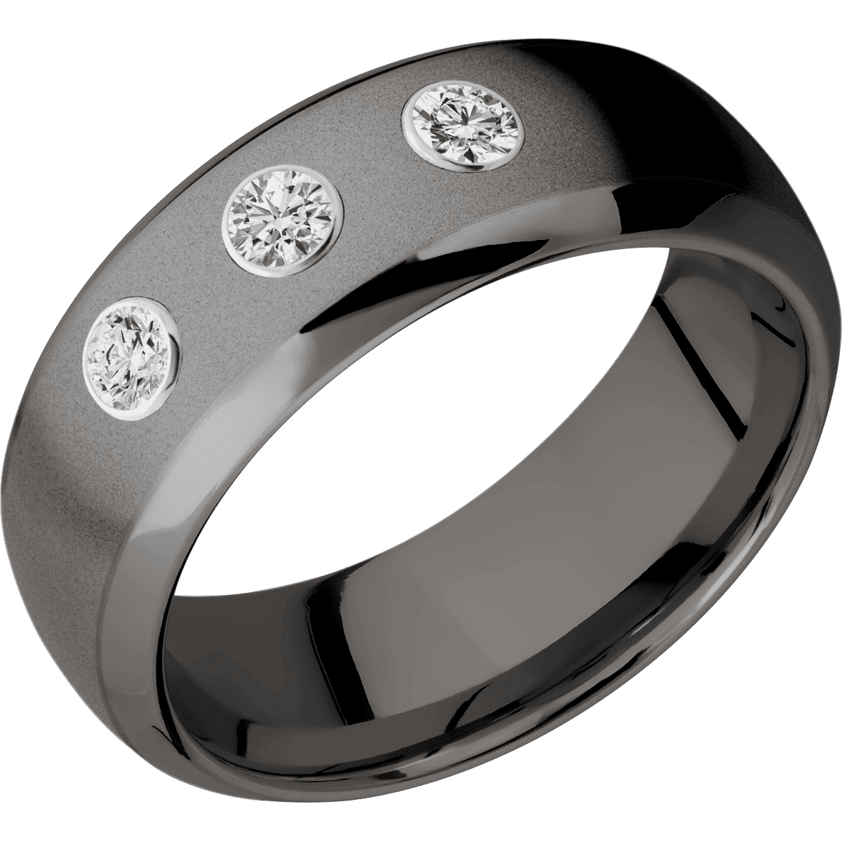 Tantalum Noir + Bead , Polish Finish - Happy Jewelers Fine Jewelry Lifetime Warranty