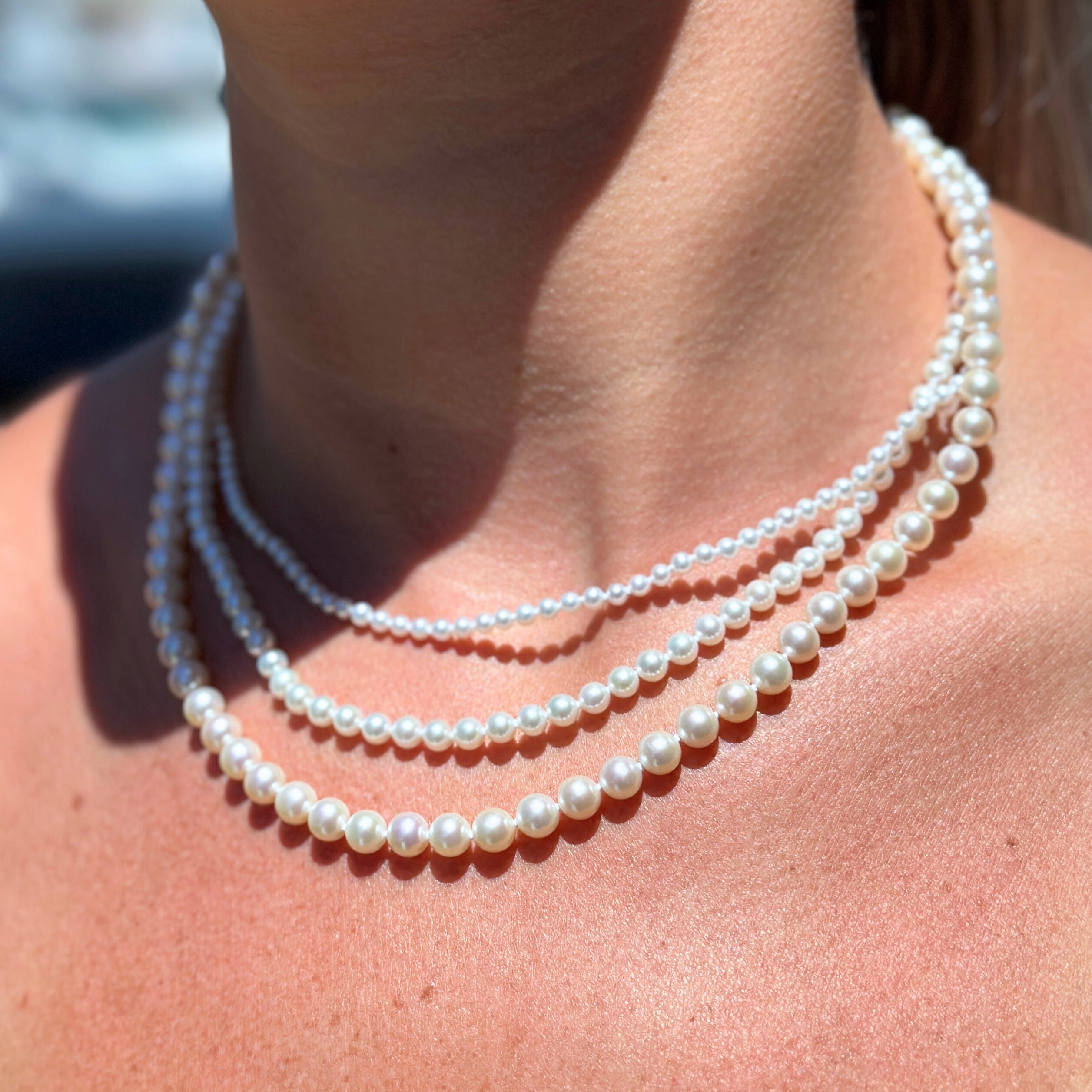 The Pearl Necklace - Happy Jewelers Fine Jewelry Lifetime Warranty