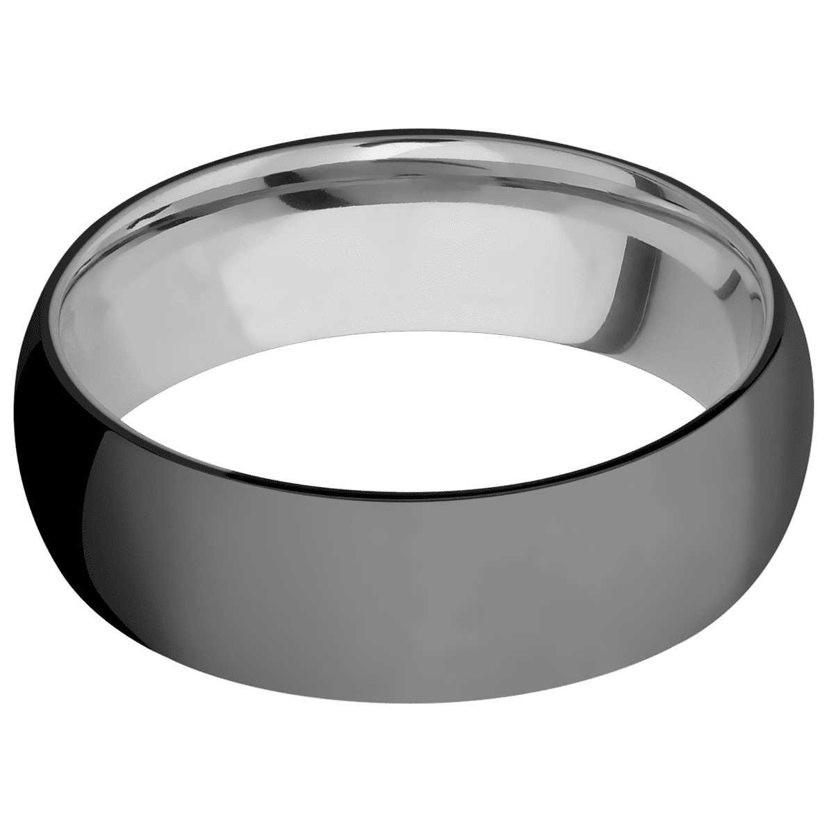 Zirconium + Polish Finish + Titanium - Happy Jewelers Fine Jewelry Lifetime Warranty