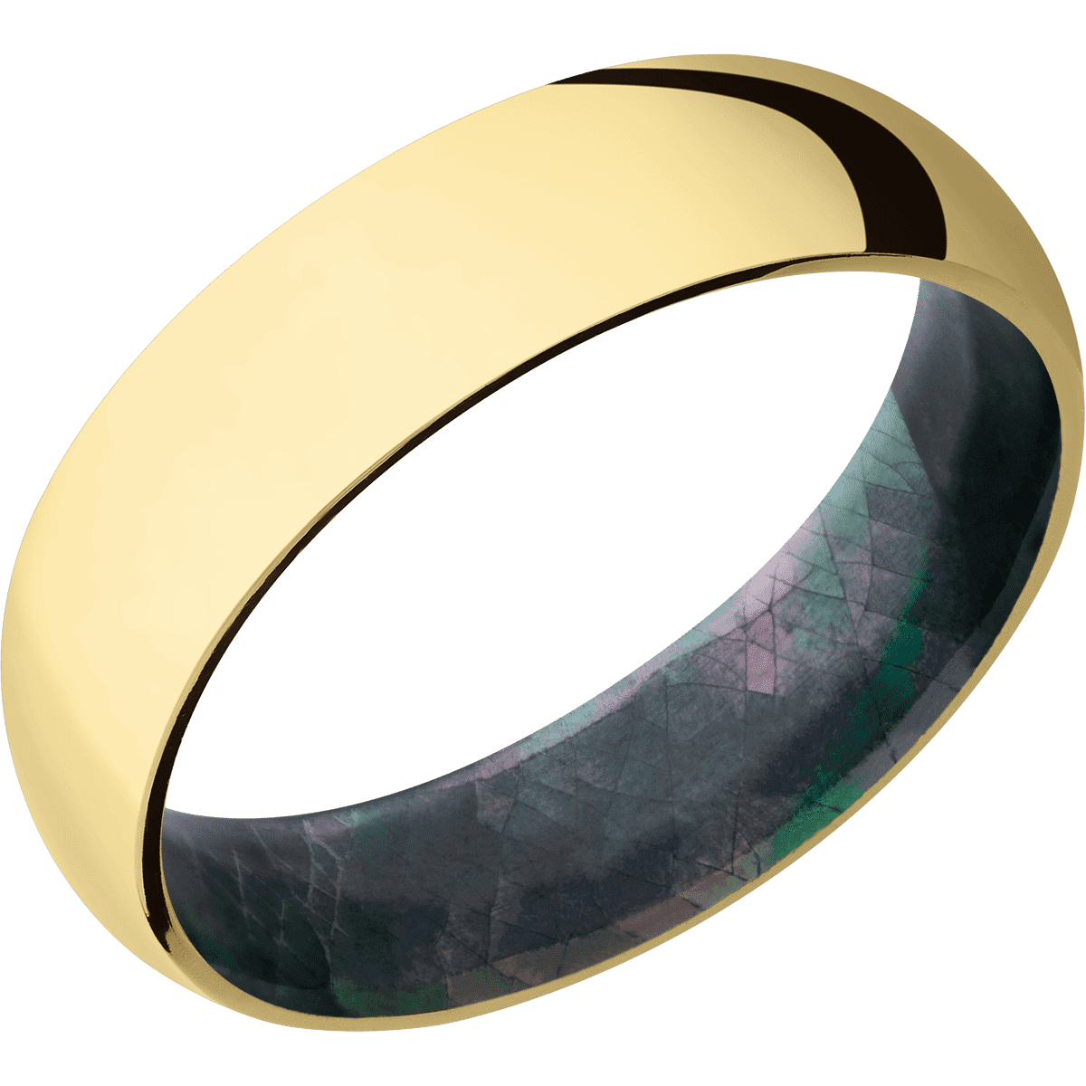 14K Yellow Gold + Polish Finish + Black Mother of Pearl - Happy Jewelers Fine Jewelry Lifetime Warranty
