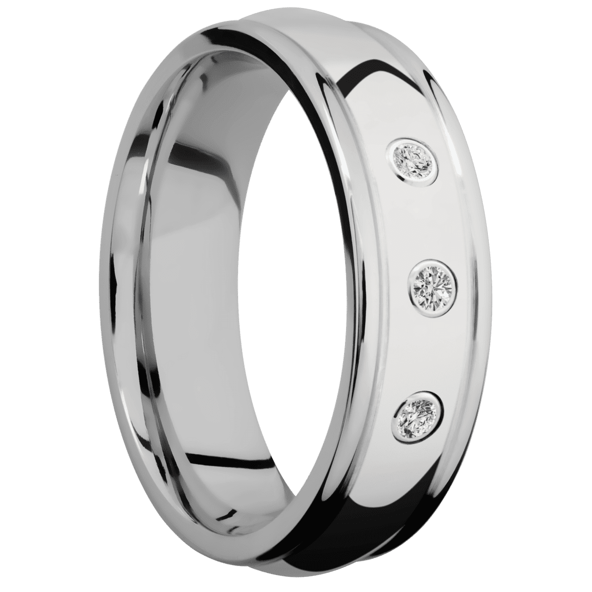Titanium + Polish , Polish Finish - Happy Jewelers Fine Jewelry Lifetime Warranty
