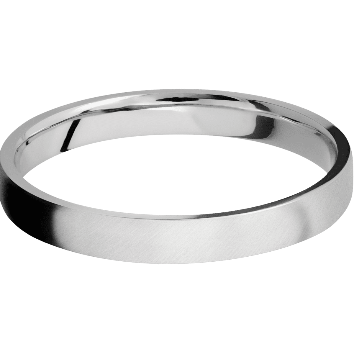 18K White Gold + Anglesatin Finish - Happy Jewelers Fine Jewelry Lifetime Warranty