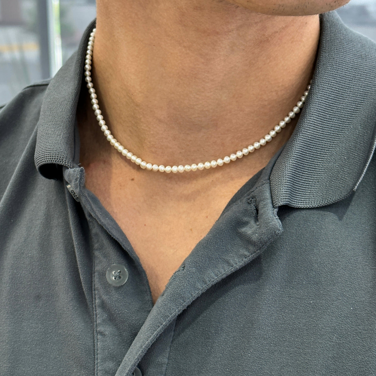 The Pearl Necklace Mini- 3.70 mm / 22 Inches