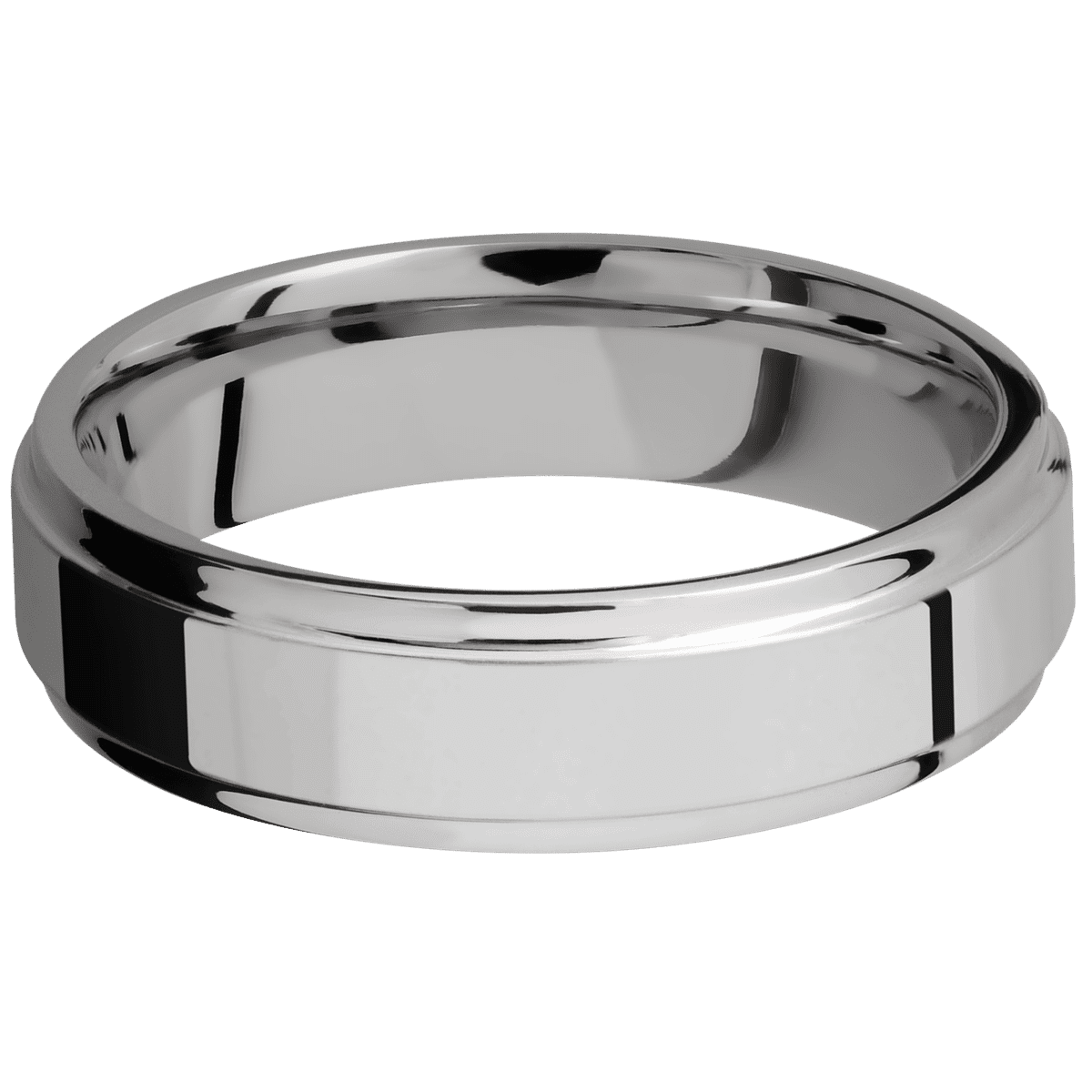 Titanium + Polish , Polish Finish - Happy Jewelers Fine Jewelry Lifetime Warranty