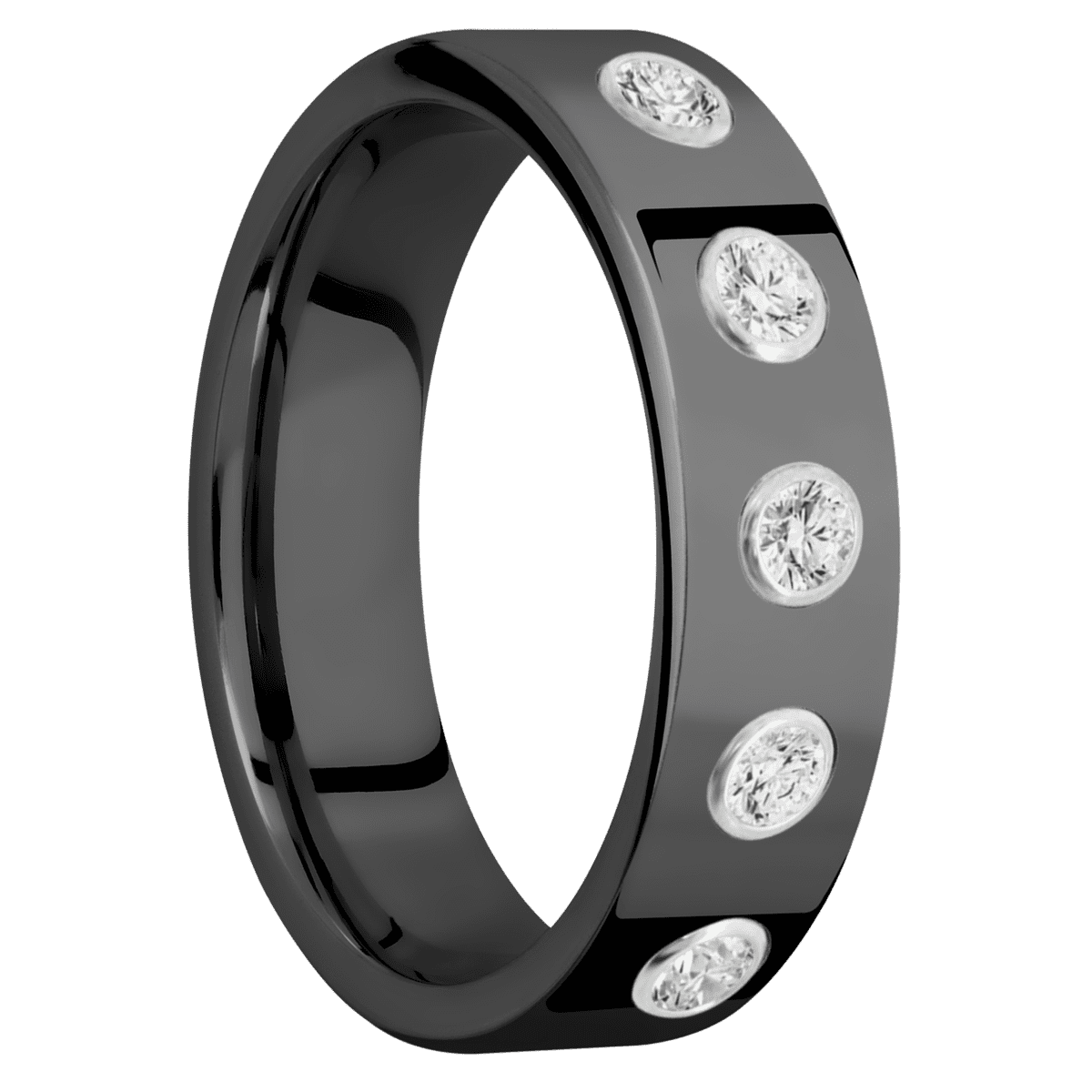 Zirconium + Polish Finish - Happy Jewelers Fine Jewelry Lifetime Warranty
