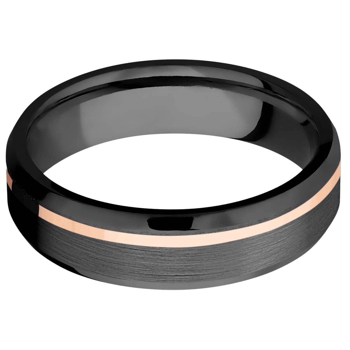 Zirconium + Satin , Polish Finish - Happy Jewelers Fine Jewelry Lifetime Warranty