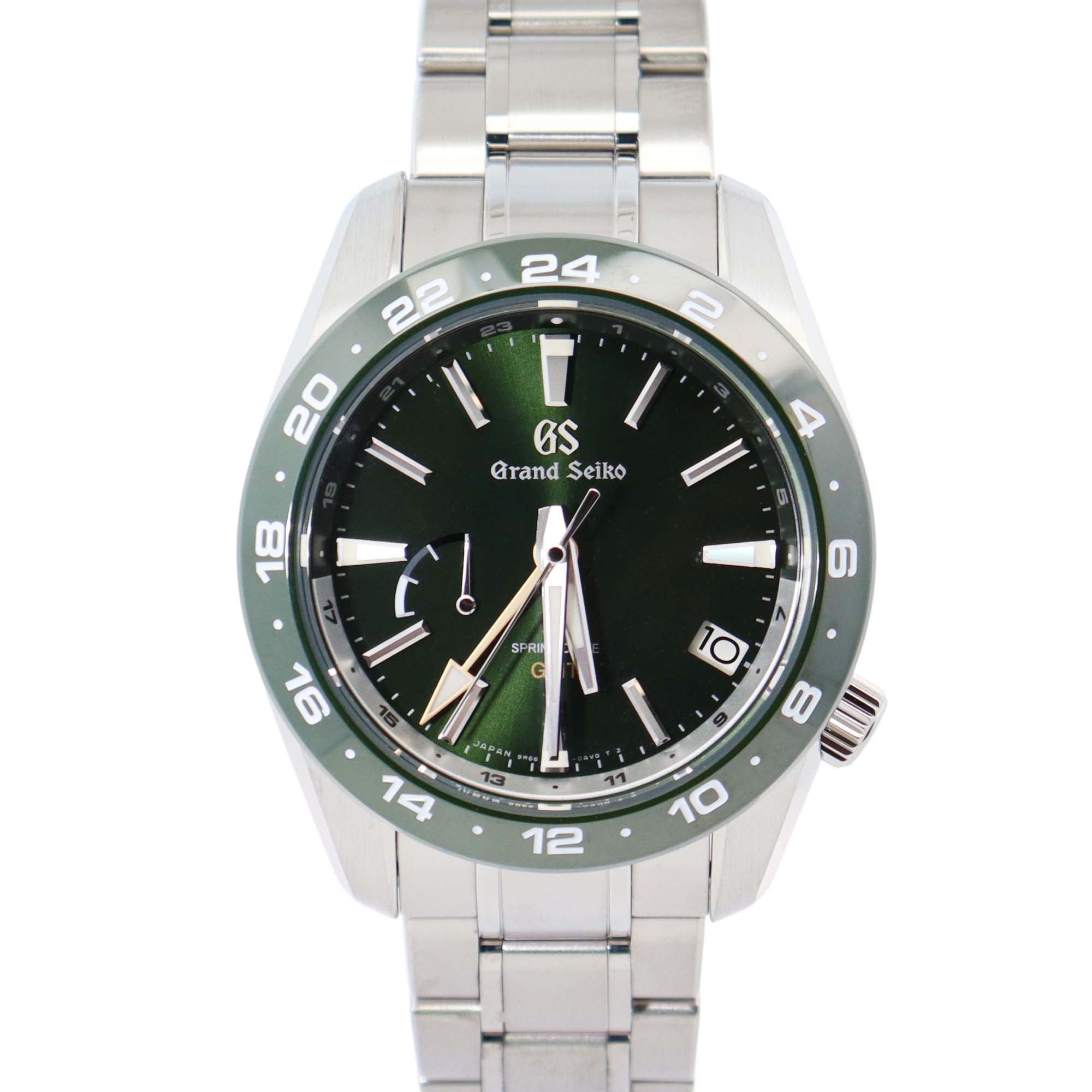 Grand Seiko Sport 40mm Green Dial Watch Ref# SBGE257 - Happy Jewelers Fine Jewelry Lifetime Warranty