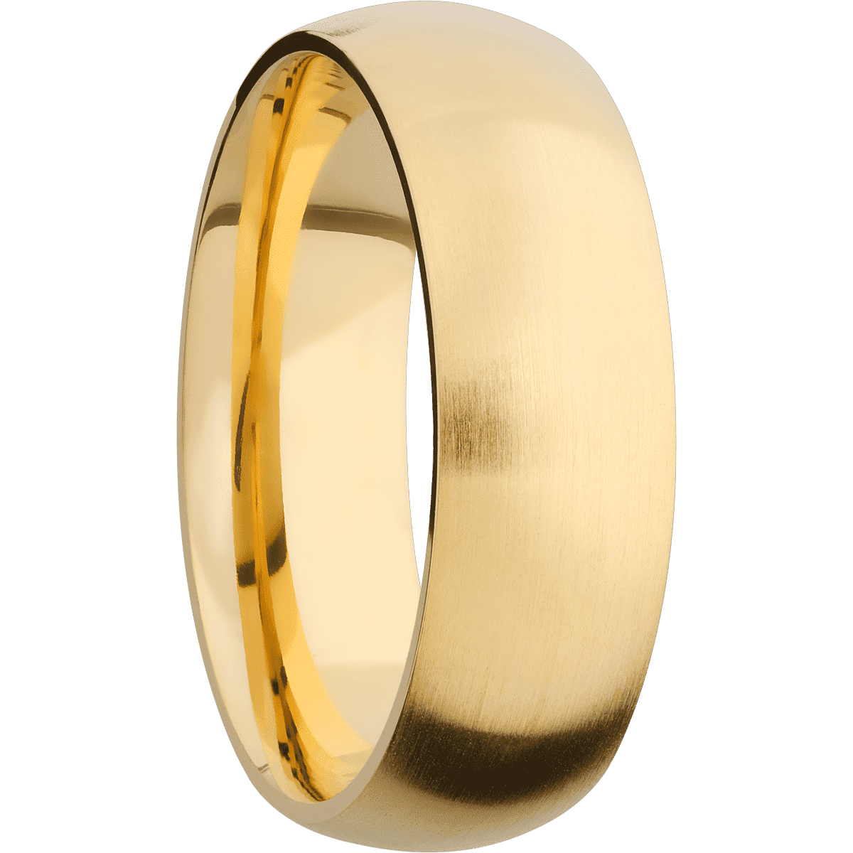 14K Yellow Gold + Satin Finish - Happy Jewelers Fine Jewelry Lifetime Warranty