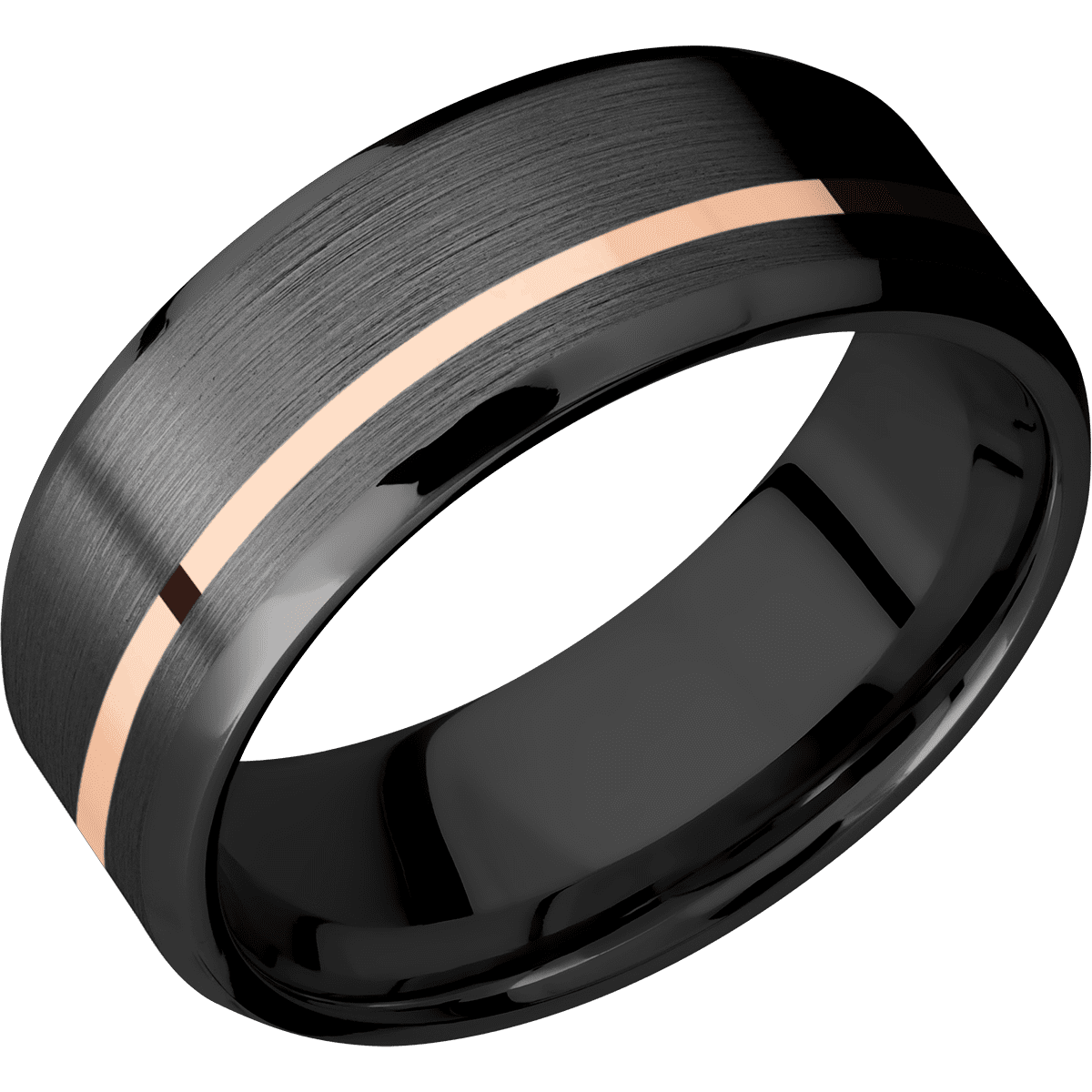 Zirconium + Satin , Polish Finish - Happy Jewelers Fine Jewelry Lifetime Warranty