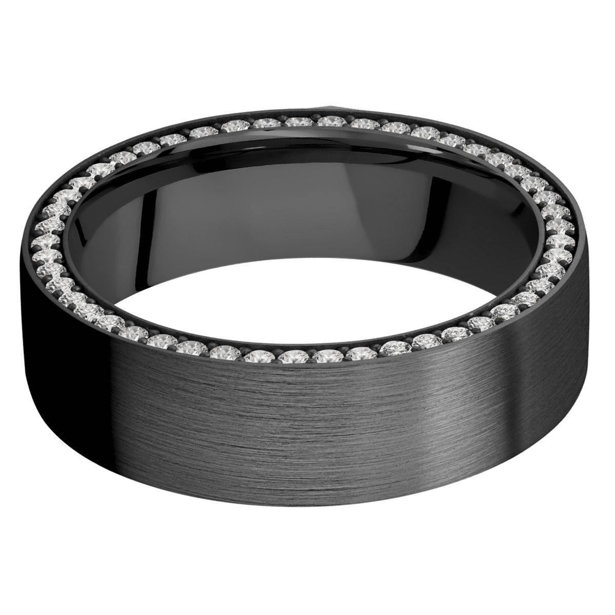 Zirconium + Satin Finish - Happy Jewelers Fine Jewelry Lifetime Warranty