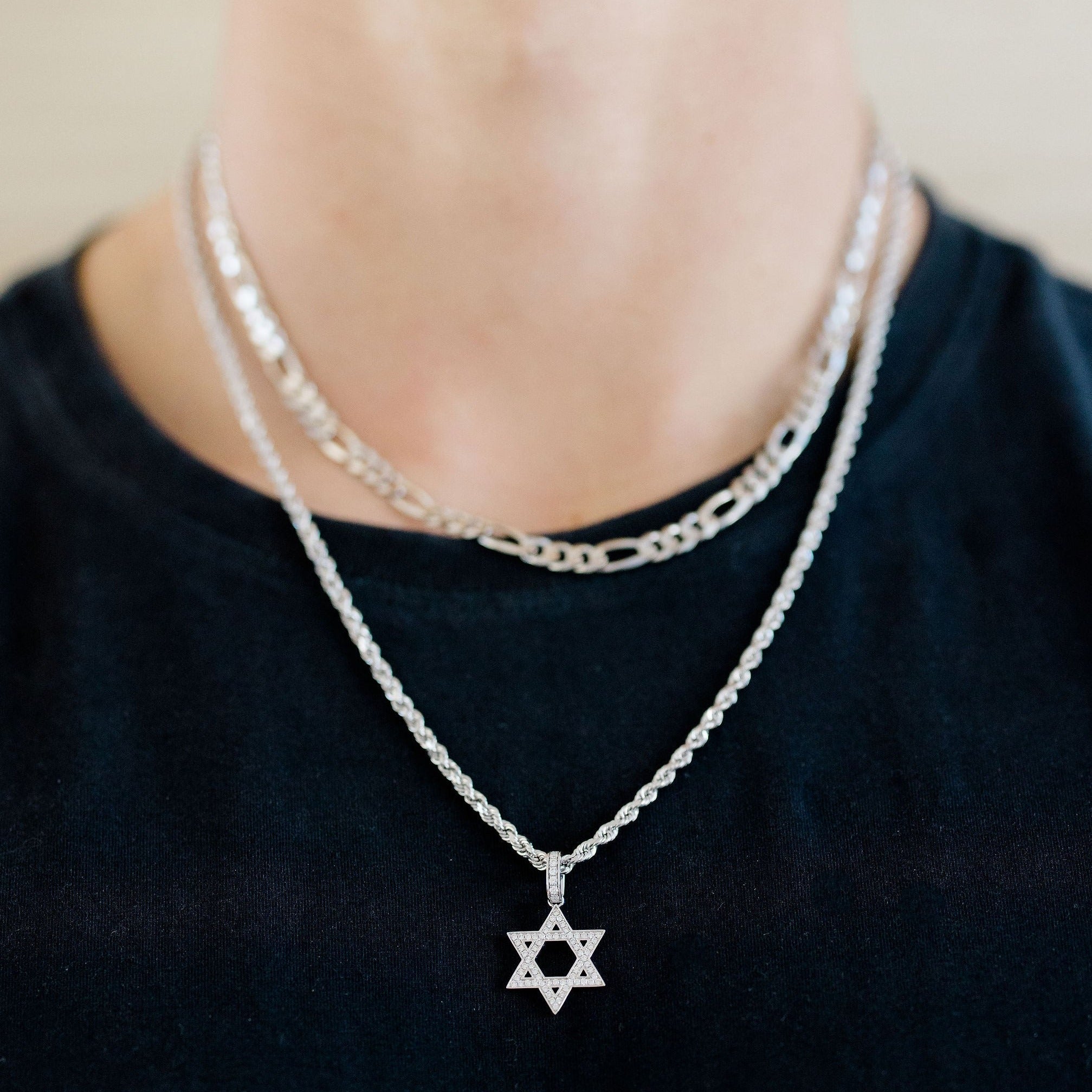 Star of David Diamond Pendant - Happy Jewelers Fine Jewelry Lifetime Warranty