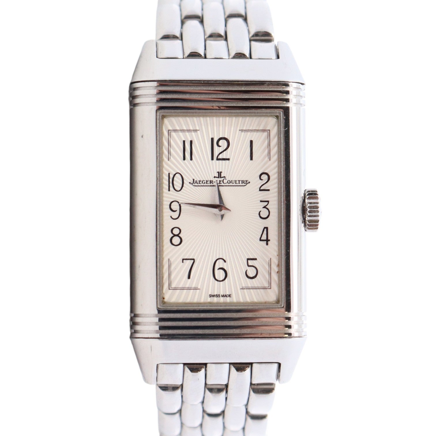 Jaeger-LeCoultre Reverso 40mm White Dial Ref# 201.8.D2 - Happy Jewelers Fine Jewelry Lifetime Warranty