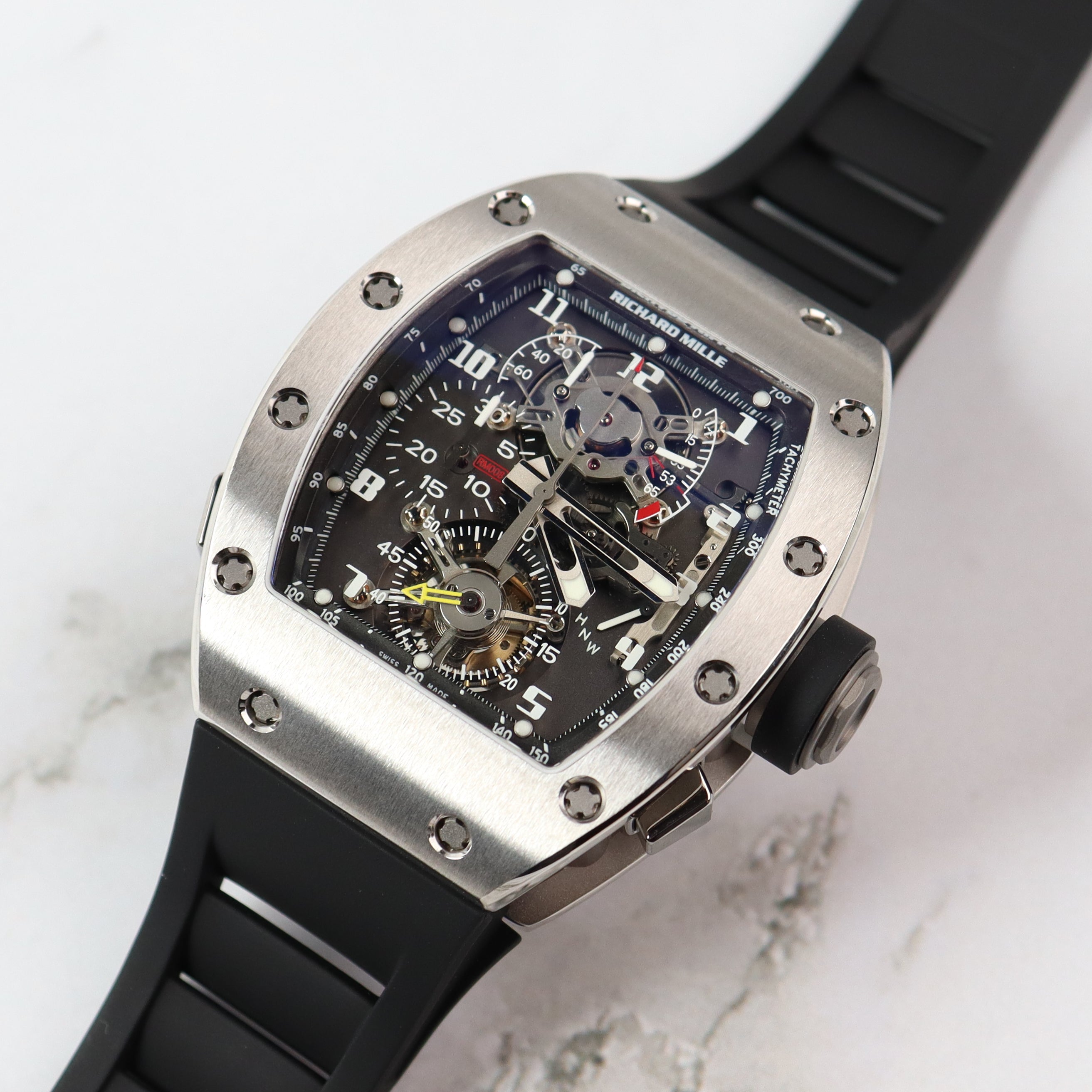 Richard Mille RM008 39mm Openwork Dial Watch Ref# RM008 - Happy Jewelers Fine Jewelry Lifetime Warranty