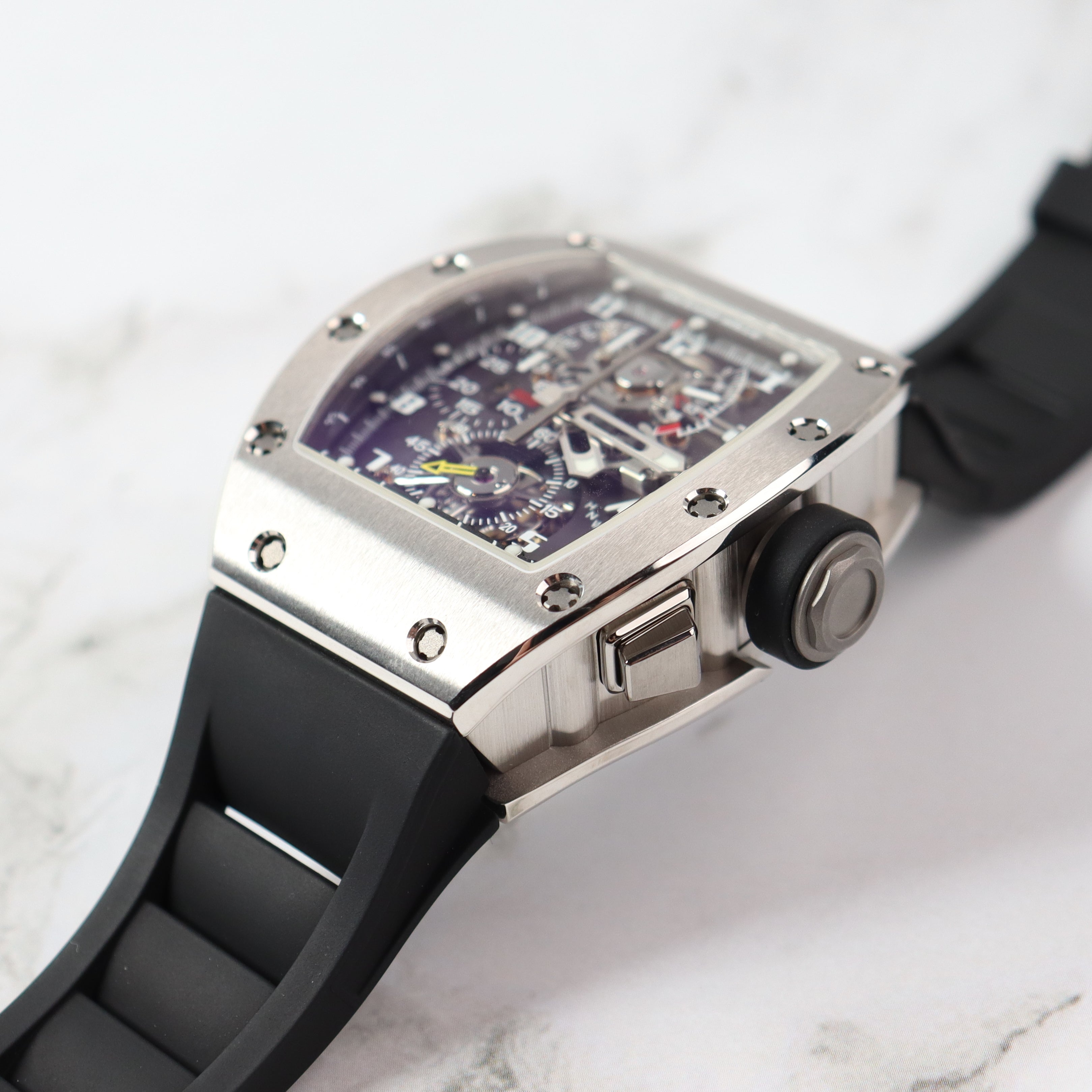Richard Mille RM008 39mm Openwork Dial Watch Ref# RM008 - Happy Jewelers Fine Jewelry Lifetime Warranty