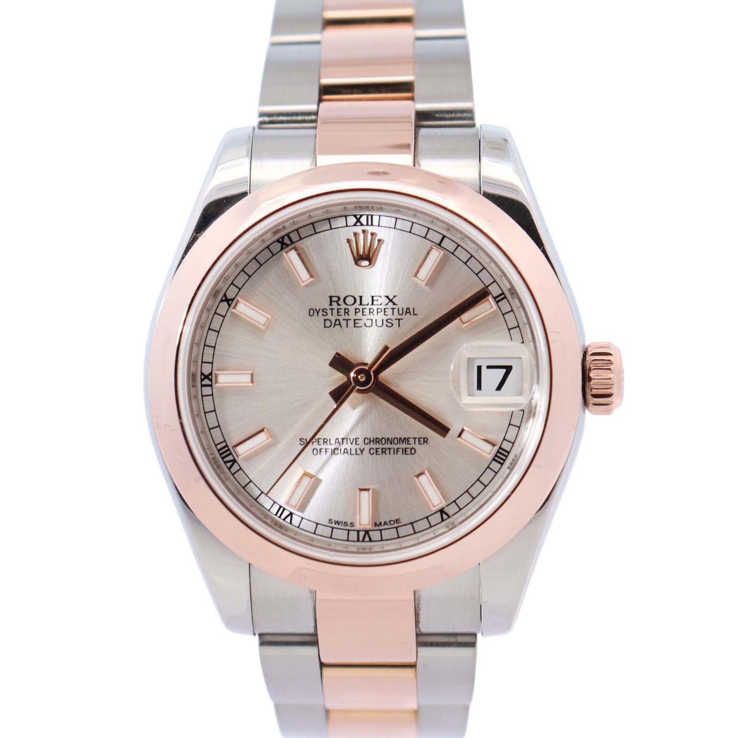 Rolex Datejust 31mm Silver Dial Watch Ref# 178241 - Happy Jewelers Fine Jewelry Lifetime Warranty