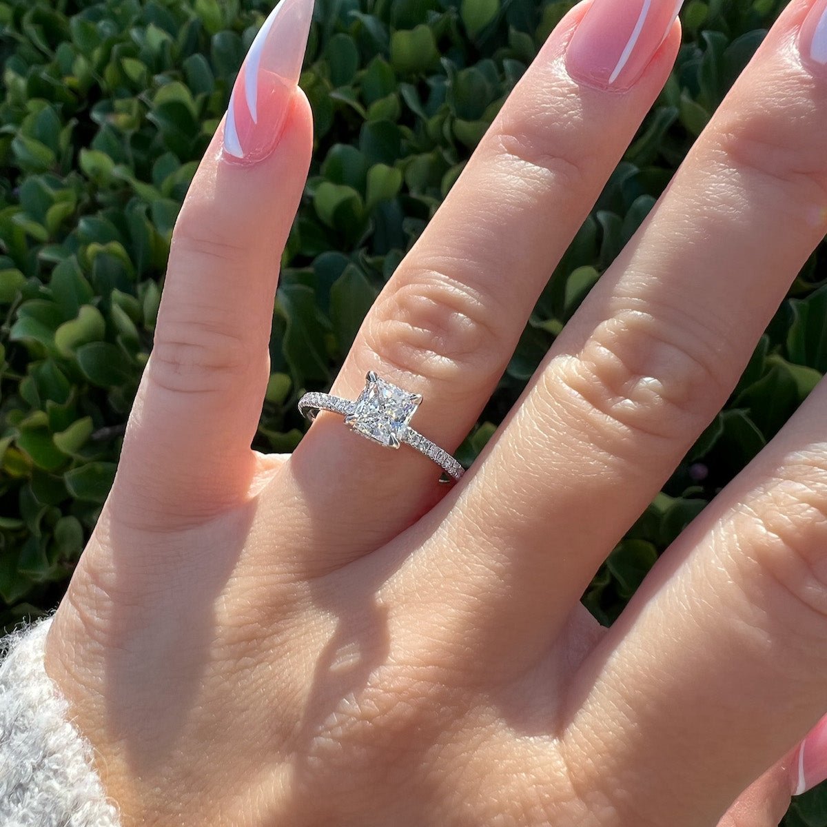 1.01 Radiant Cut Diamond Engagement Ring - Happy Jewelers Fine Jewelry Lifetime Warranty