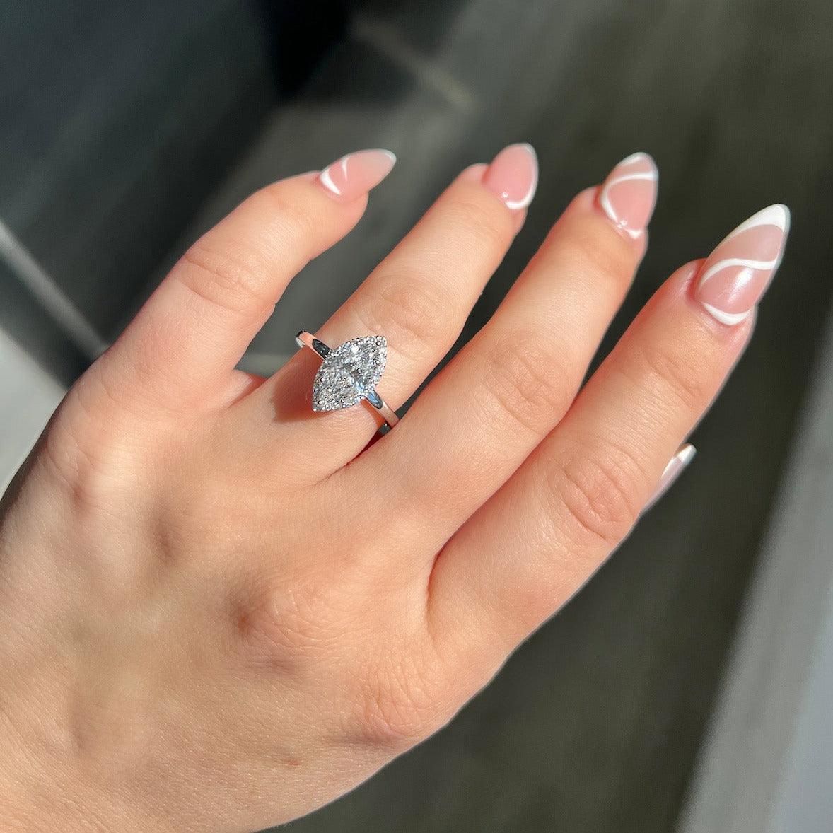 Carat Marquise Engagement Ring – Happy Jewelers