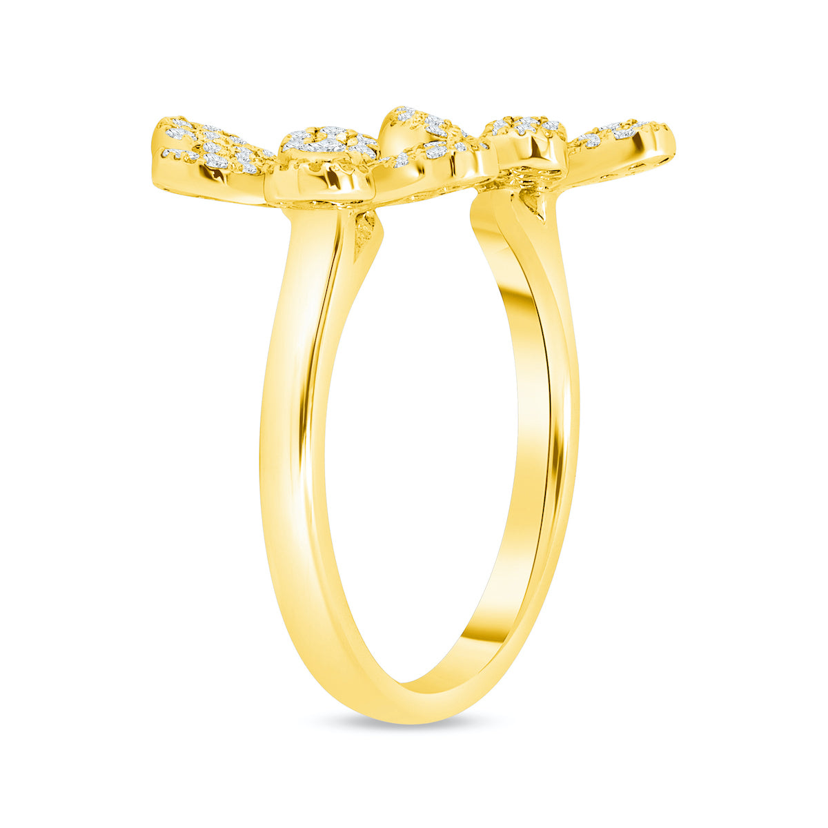 Double Daisy Ring - Happy Jewelers Fine Jewelry Lifetime Warranty