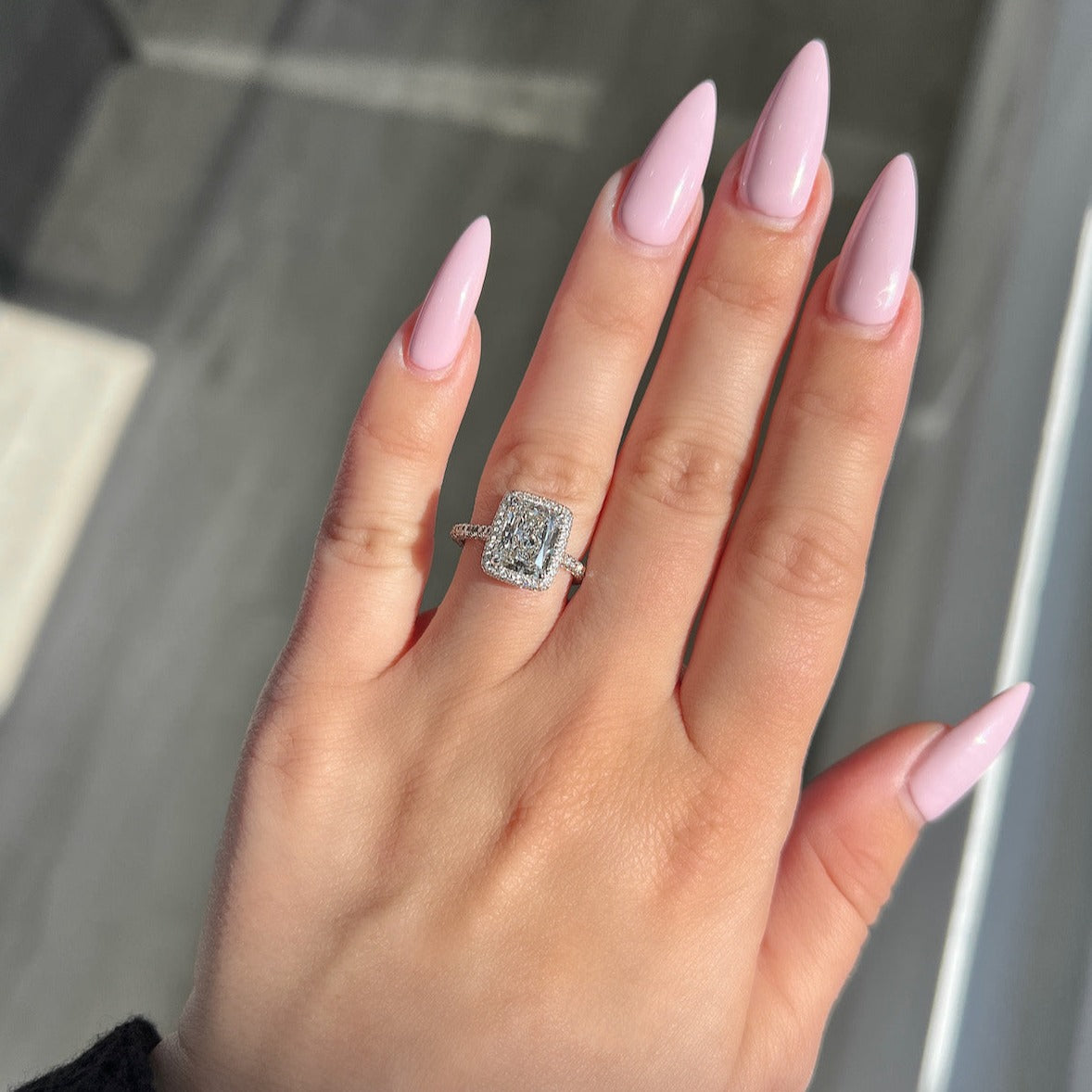 Engagement Ring Wednesday | 2.03 Radiant Cut Lab Created Diamond - Happy Jewelers Fine Jewelry Lifetime Warranty