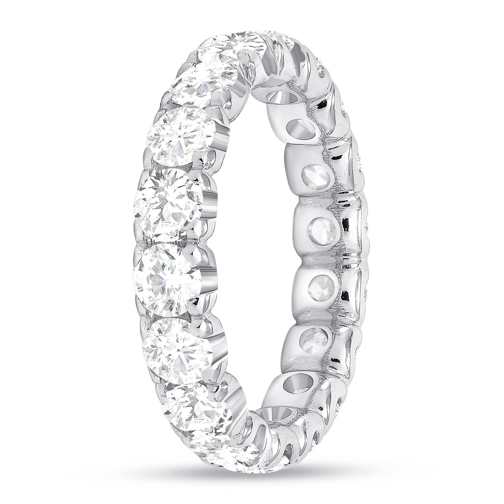 3.7mm Round Diamond Eternity Band - Happy Jewelers Fine Jewelry Lifetime Warranty