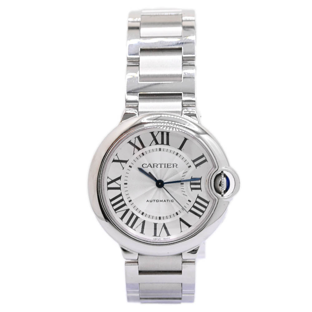 Cartier Ballon Bleu 36mm, Stainless Steel Watch Reference #: W6920046 - Happy Jewelers Fine Jewelry Lifetime Warranty