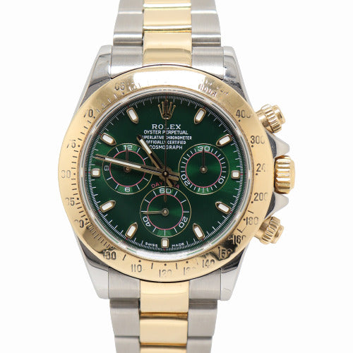 Rolex Men's Daytona Two Tone Yellow Gold and Stainless Steel 40mm