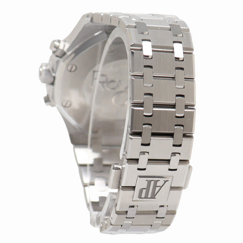 Audemars Piguet Royal Oak Stainless Steel 38mm White "Grande Tapisserie" Dial Watch Reference# 26315ST.OO.1256ST.01 - Happy Jewelers Fine Jewelry Lifetime Warranty