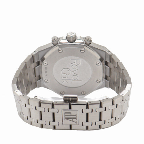 Audemars Piguet Royal Oak Stainless Steel 38mm White "Grande Tapisserie" Dial Watch Reference# 26315ST.OO.1256ST.01 - Happy Jewelers Fine Jewelry Lifetime Warranty