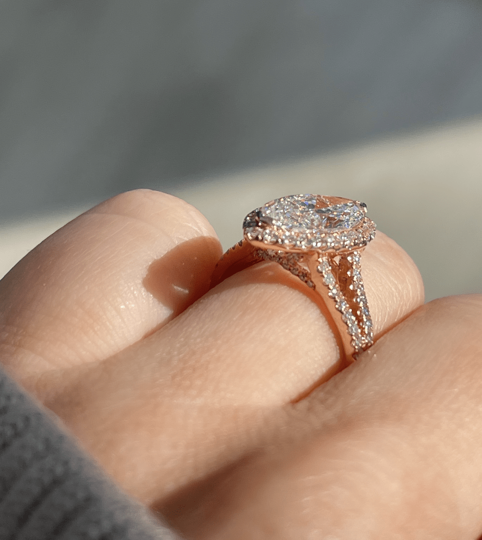 Engagement Ring Wednesday 2.03 carat Marquise Diamond - Happy Jewelers Fine Jewelry Lifetime Warranty