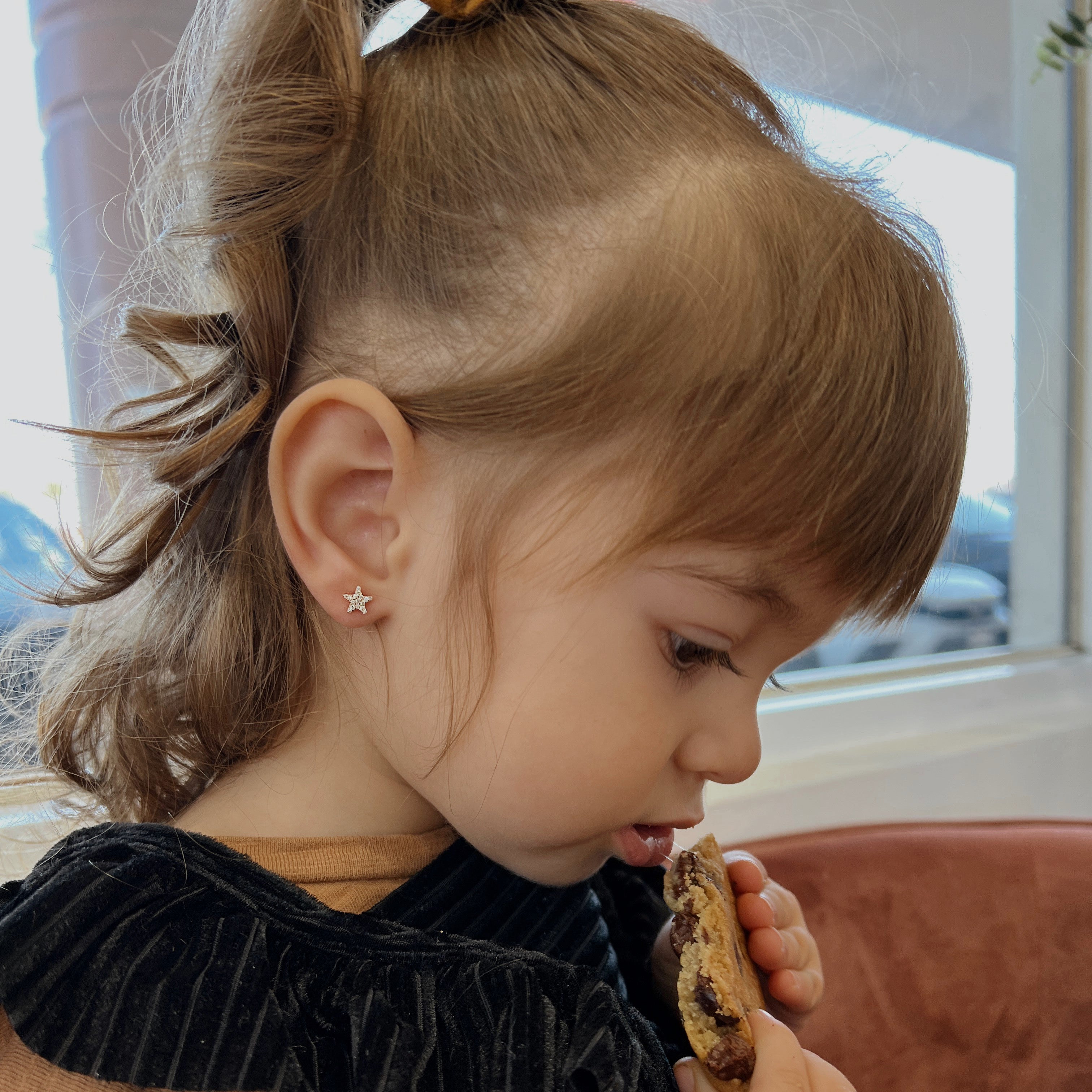 Mini Diamond Star Earrings - Happy Jewelers Fine Jewelry Lifetime Warranty