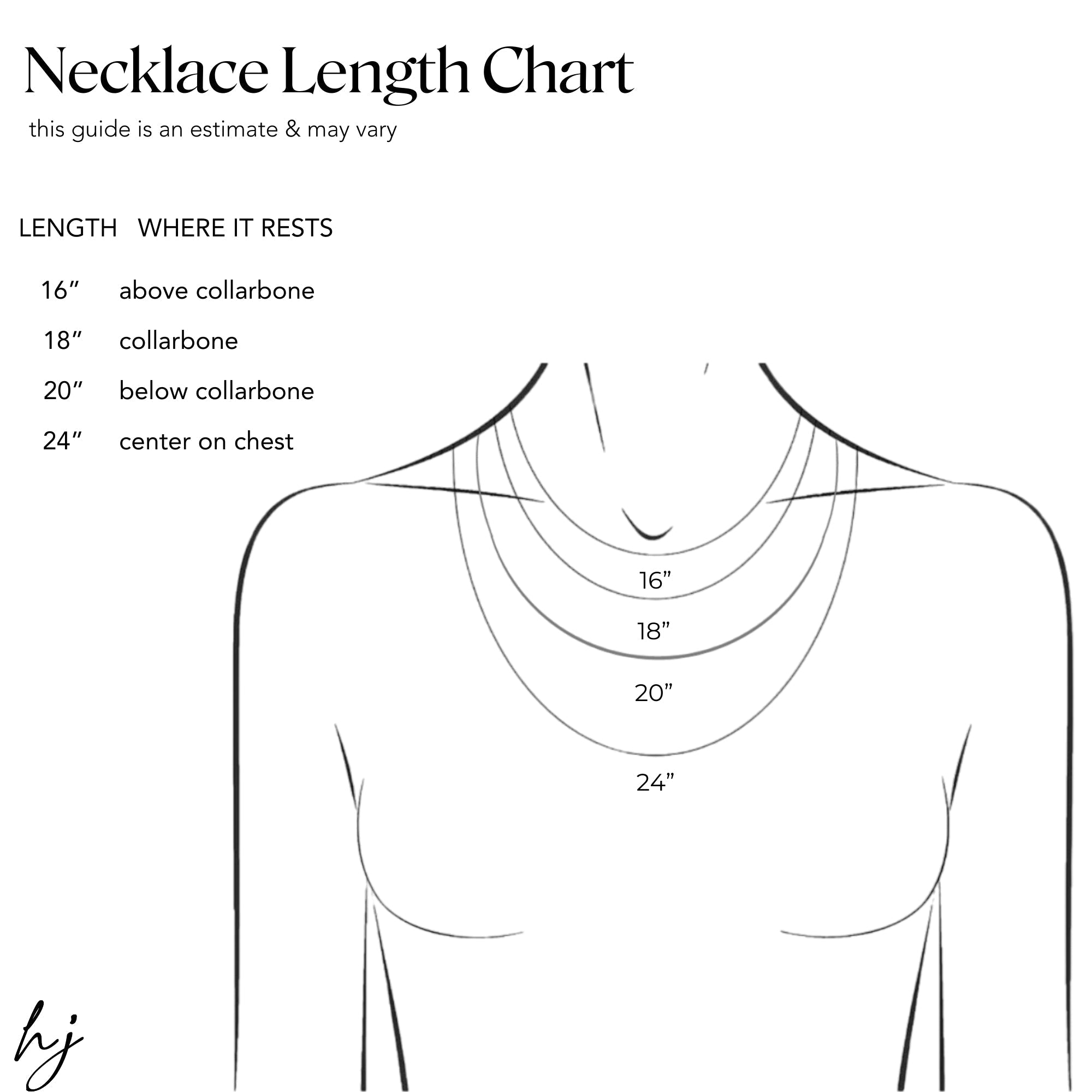 Choosing the Right Necklace Size