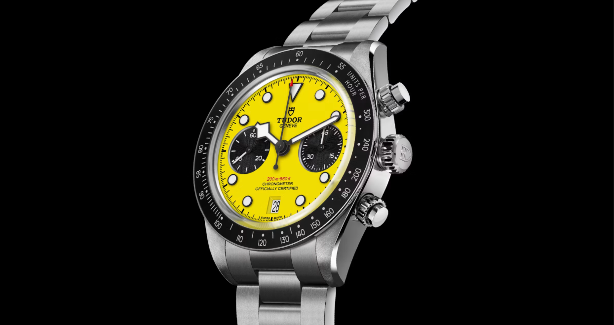 The Tudor Black Bay Chrono 39 "Bumblebee" Brings Bold Color and Perfect Proportions to Tudor’s Chronograph Line