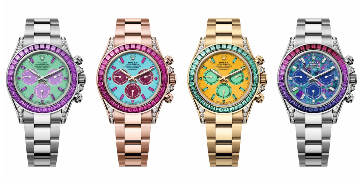 Rolex Four Seasons Collection: Four One of One Rolex Daytona Watches Are Going to Auction