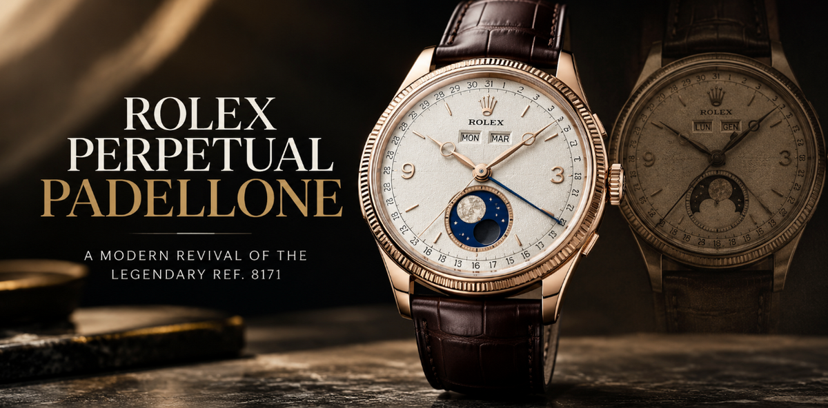 Rolex Perpetual Padellone Revives One of Rolex’s Most Collectible Vintage Watches