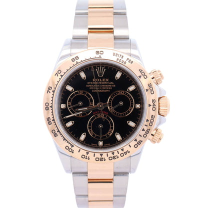 Rolex Daytona 40mm Black Dial Watch Ref# 116503 - Happy Jewelers Fine Jewelry Lifetime Warranty