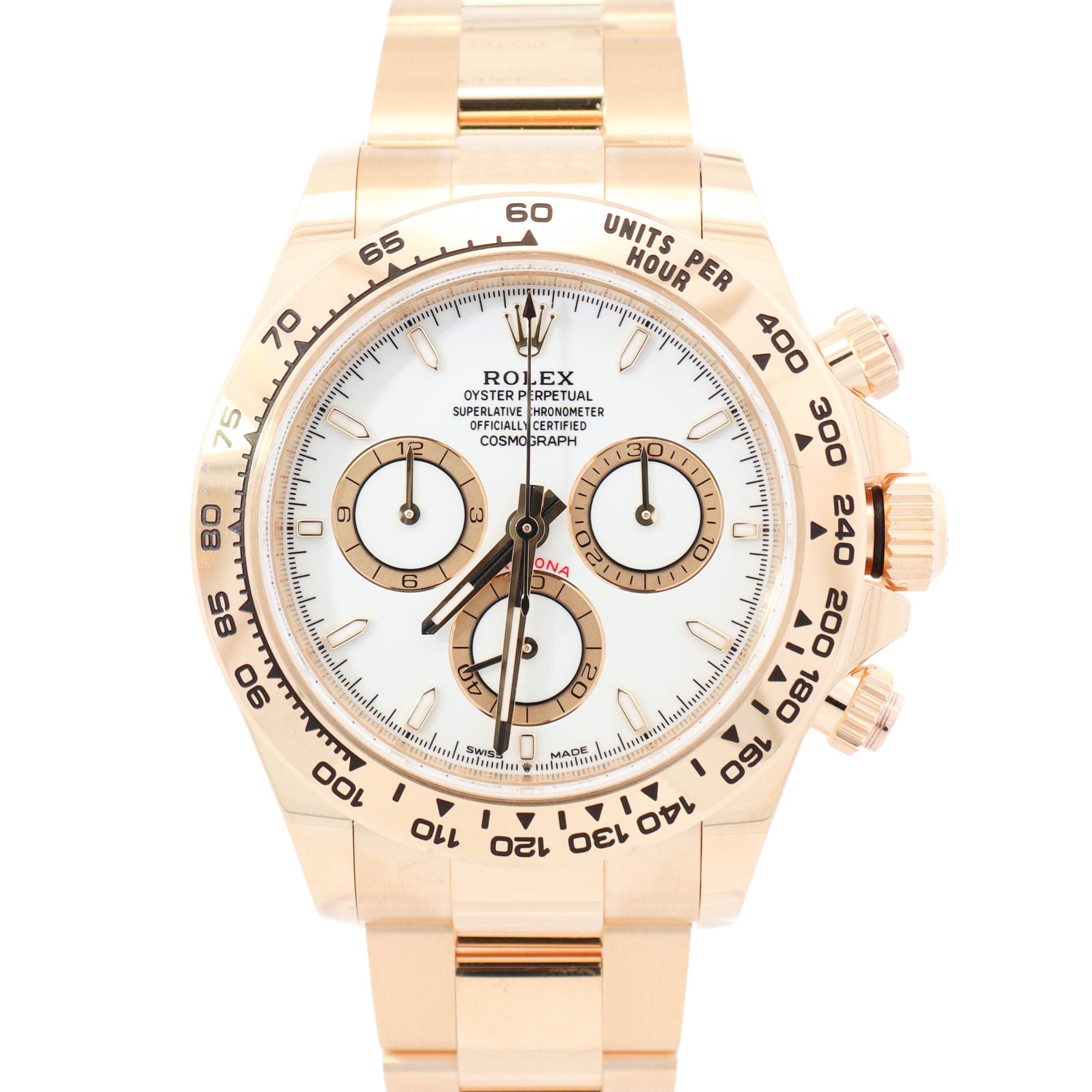 Rolex Daytona 40mm White Dial Watch Ref# 126508 – Happy Jewelers