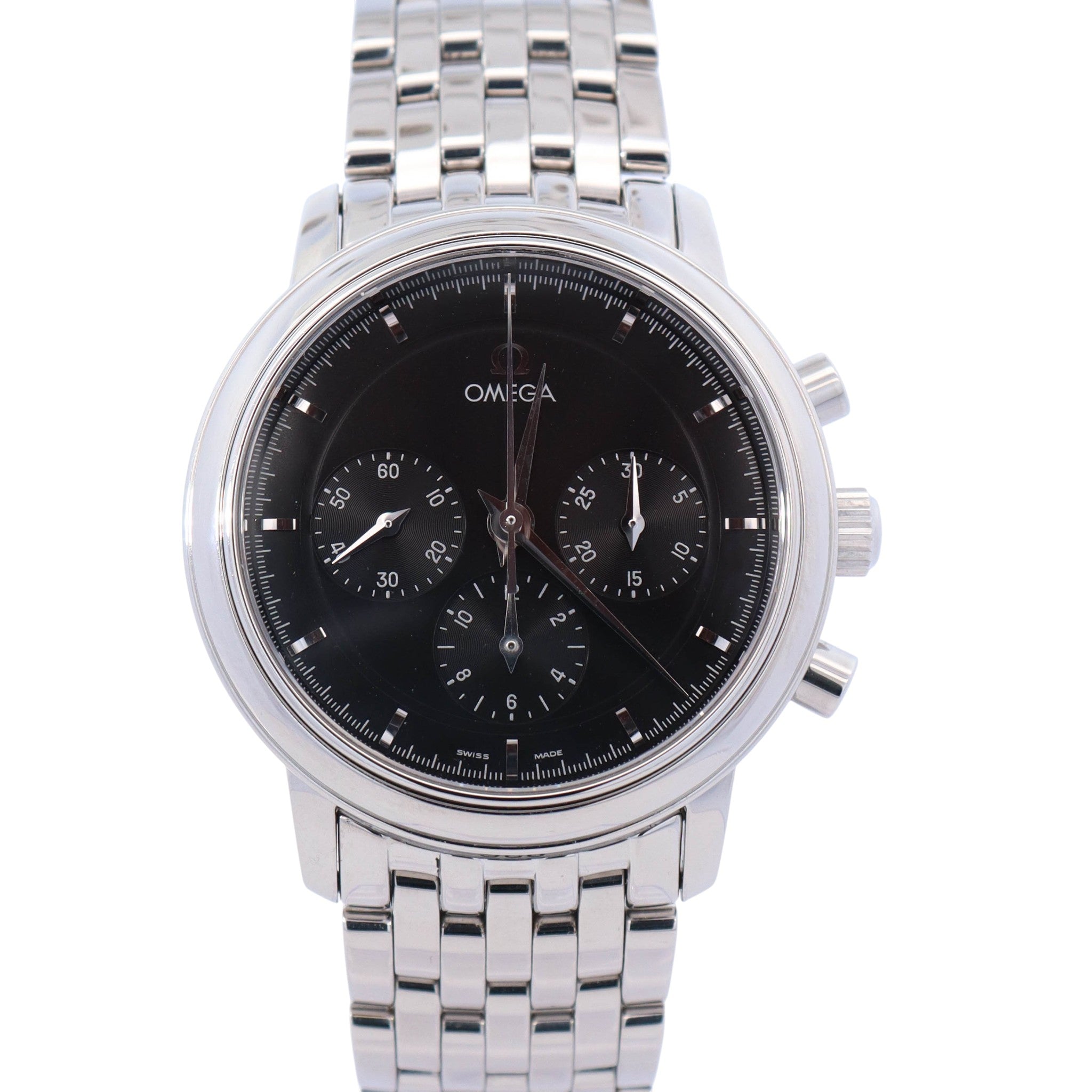 Omega De Ville 36 mm Black Dial Watch Ref# 145.0050