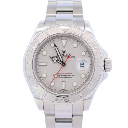 Rolex Yacht-Master 40mm Silver Dial Watch Ref# 116622