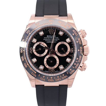 Rolex Daytona 40mm Black Dial Watch Ref# 116515LN